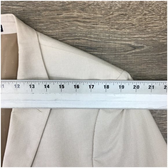 Tommy Hilfiger Mens Blazer Sport Coat Two Button Casual Jacket 42L‎ Cotton Suits - Picture 10 of 13